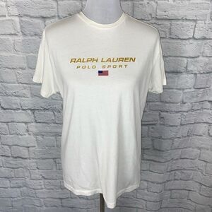 Ralph Lauren women M 100% cotton Crewneck short sleeve t-shirt